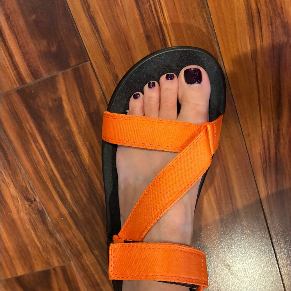 NWT Dr. Martens Bold Orange Balfour Sandals RARE